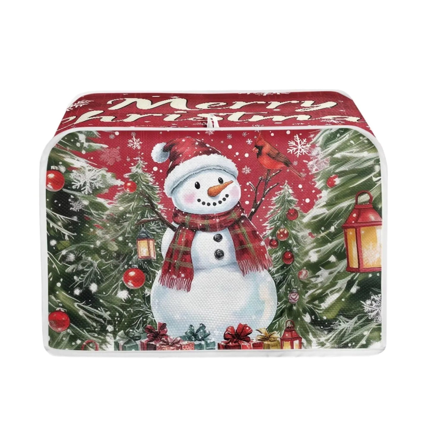 Christmas Snowman Toaster Cover – 4-Slice