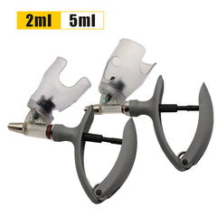 2ml /5ml Automatic Veterinary Continuous Syringe Animal Injection Adjustable Vaccine Injection for livestock Pig Cattle Sheep
