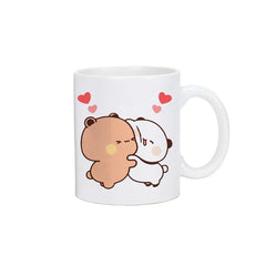 Panda Bear Bubu Dudu Coffee Milk Cup Mocha Cat Panda Bear Couple Creative Present Cute Gift Drinking Tea Cup Mugs