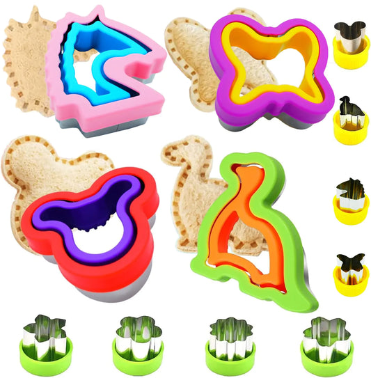 12pc Kids’ Sandwich Cutter – Fun Shapes